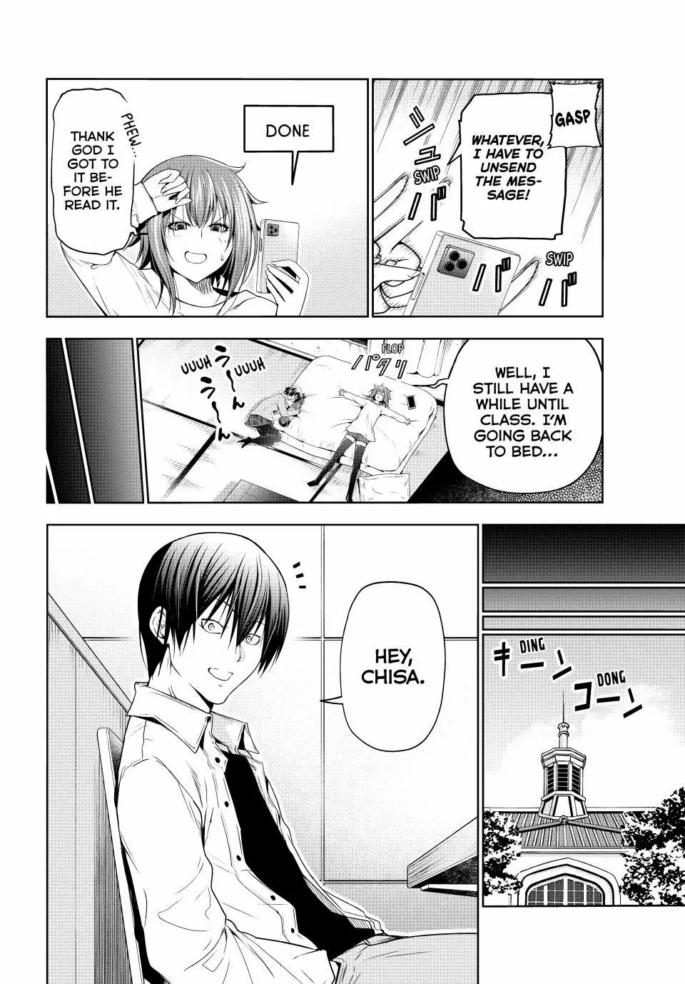 Read Grand Blue chapter 99 image 7 on Lezhin