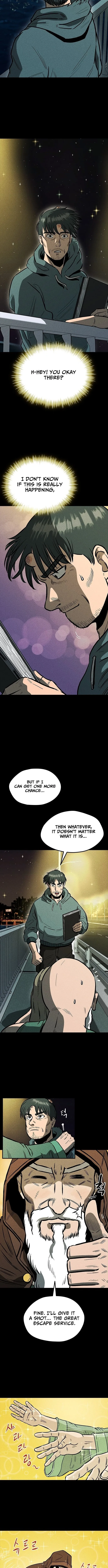 Read Great Escape from the Peninsula chapter 1 image 13 on Lezhin