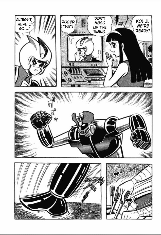 Read Great Mazinger chapter 1 image 18 on Lezhin
