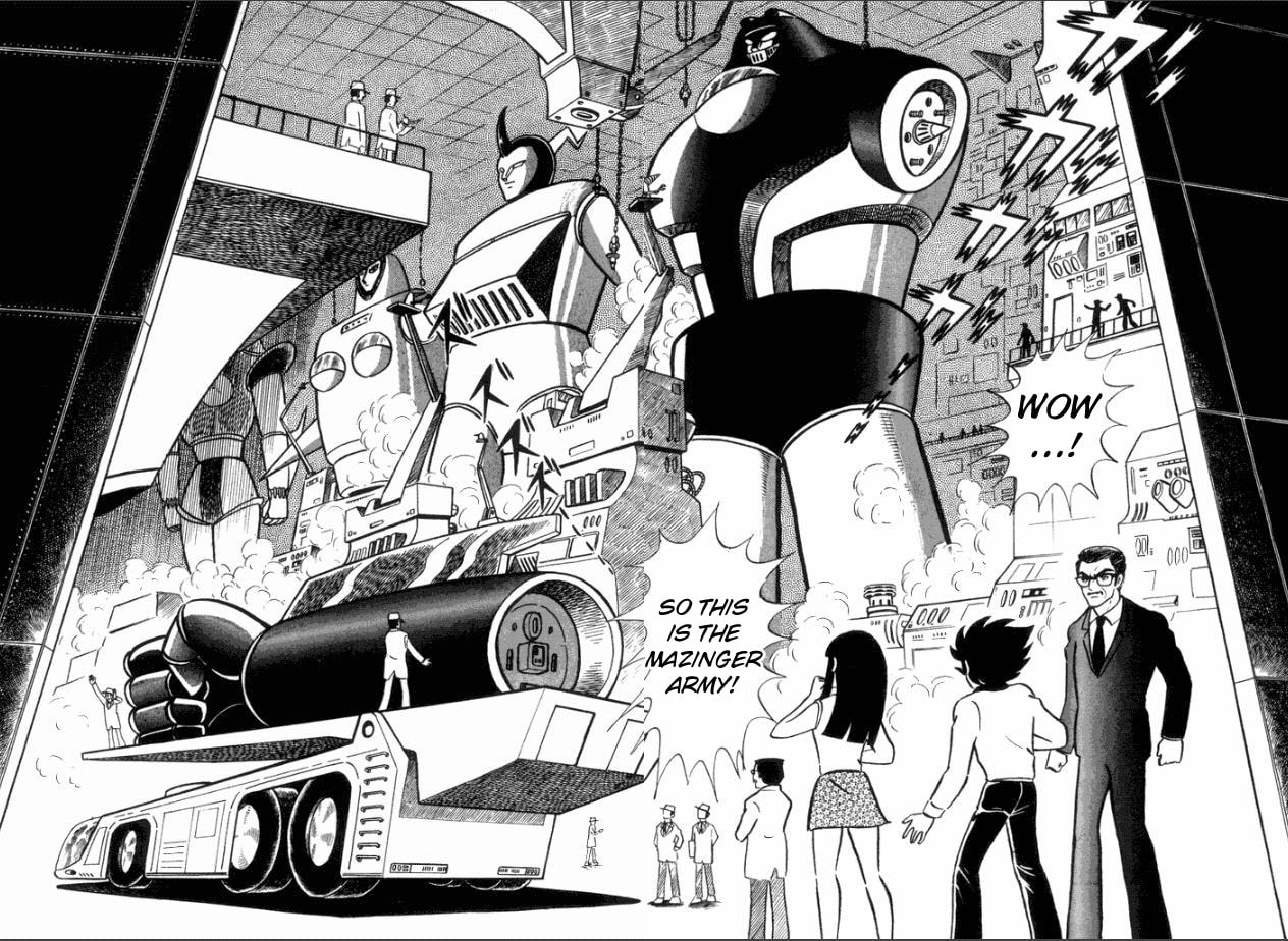 Read Great Mazinger chapter 1 image 5 on Lezhin