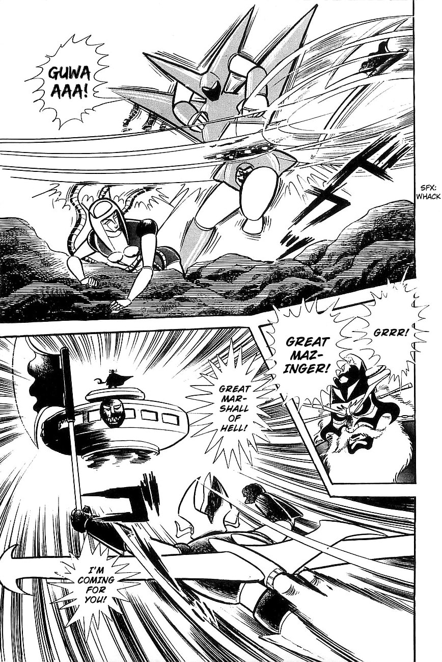 Read Great Mazinger chapter 8.1 image 25 on Lezhin