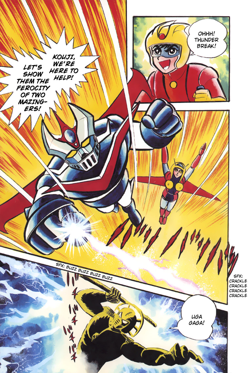 Read Great Mazinger chapter 9.1 image 20 on Lezhin