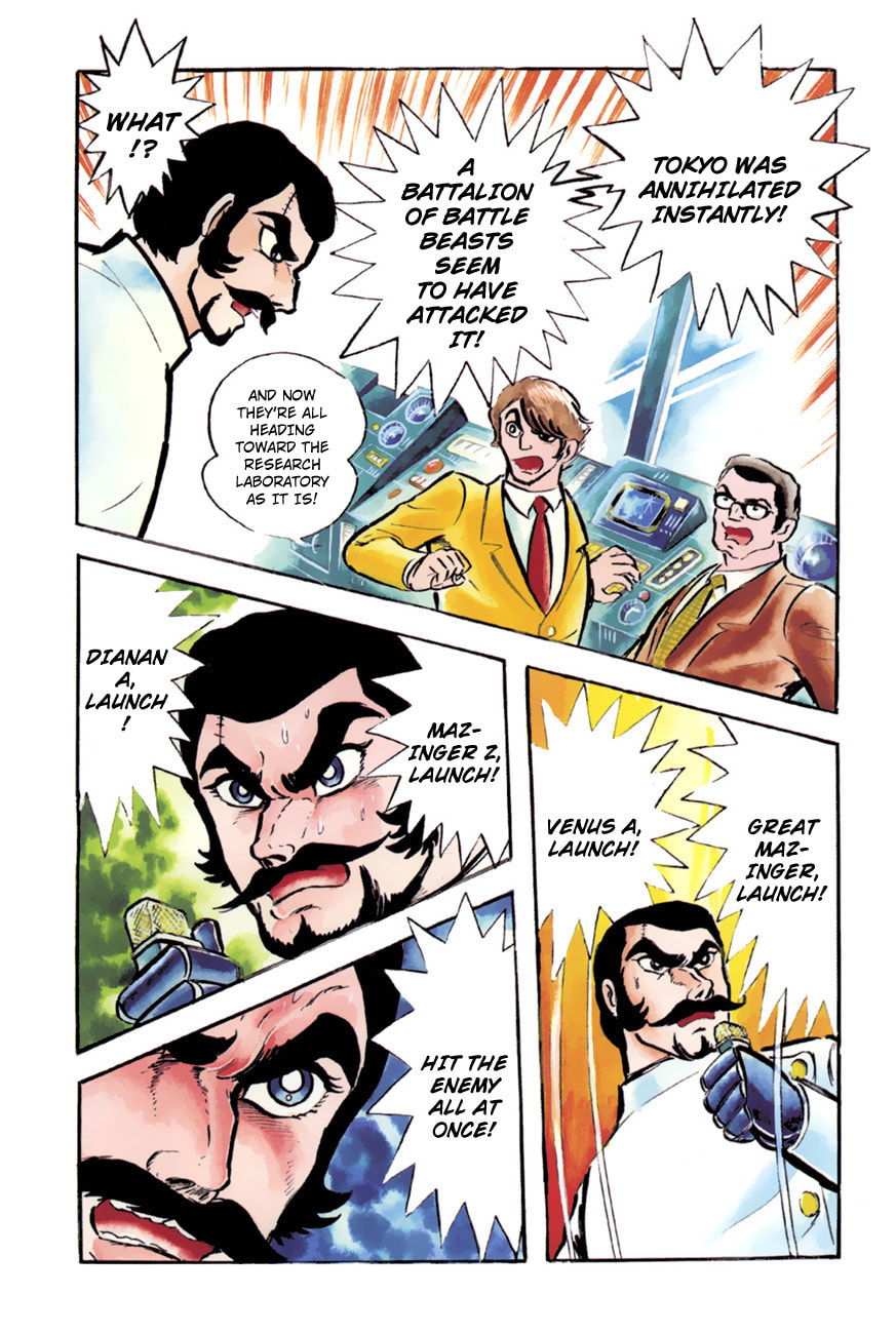 Read Great Mazinger chapter 9 image 15 on Lezhin