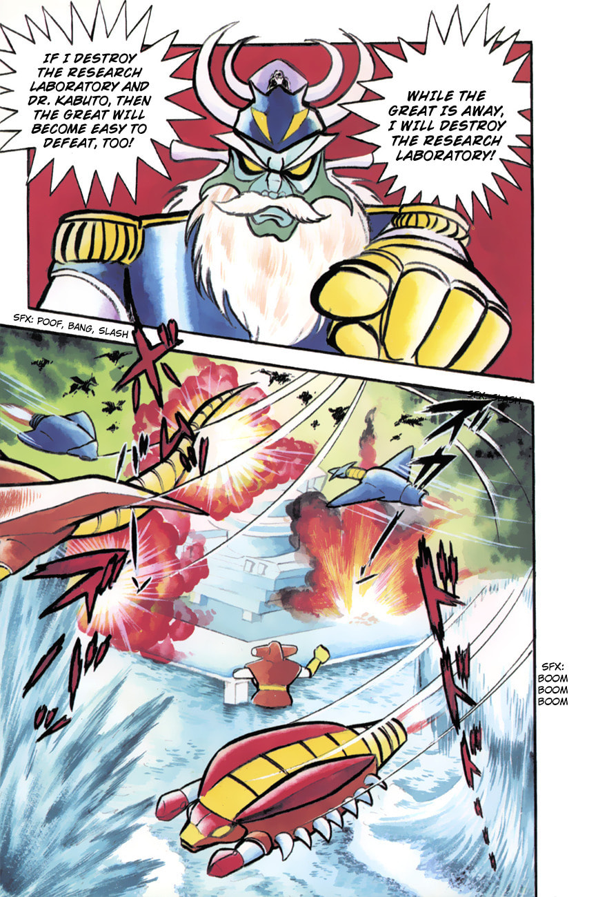 Read Great Mazinger chapter 9 image 26 on Lezhin