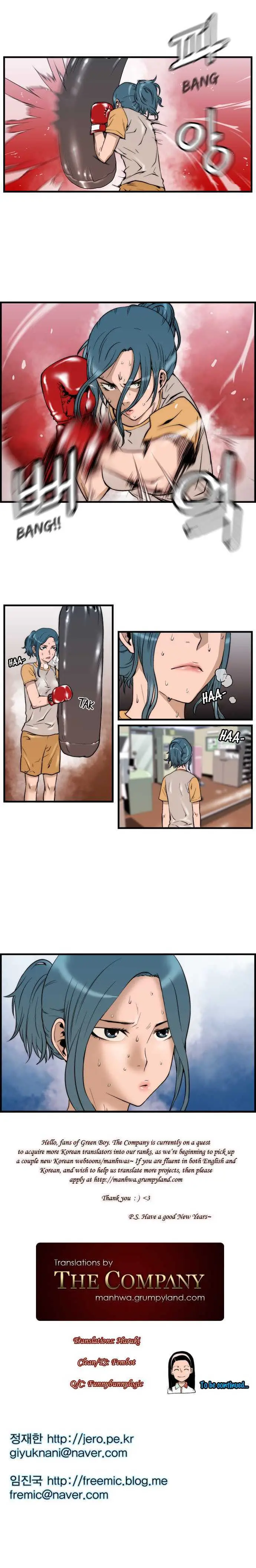 Read Green Boy: Shouting to You chapter 11 image 10 on Lezhin
