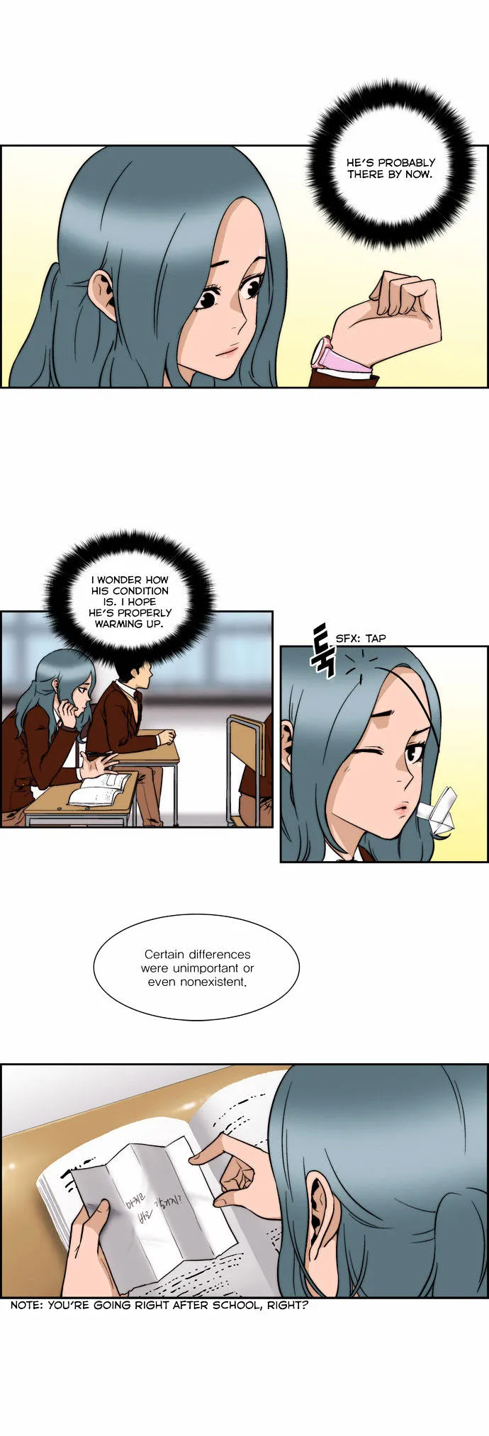 Read Green Boy: Shouting to You chapter 113 image 5 on Lezhin