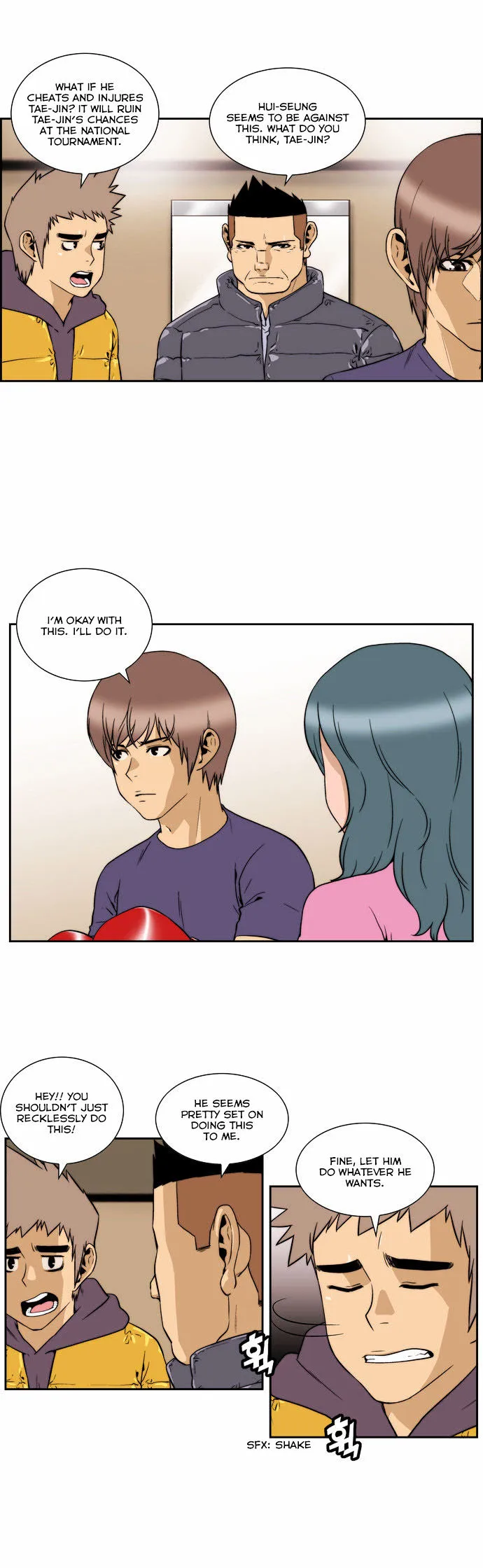 Read Green Boy: Shouting to You chapter 124 image 1 on Lezhin