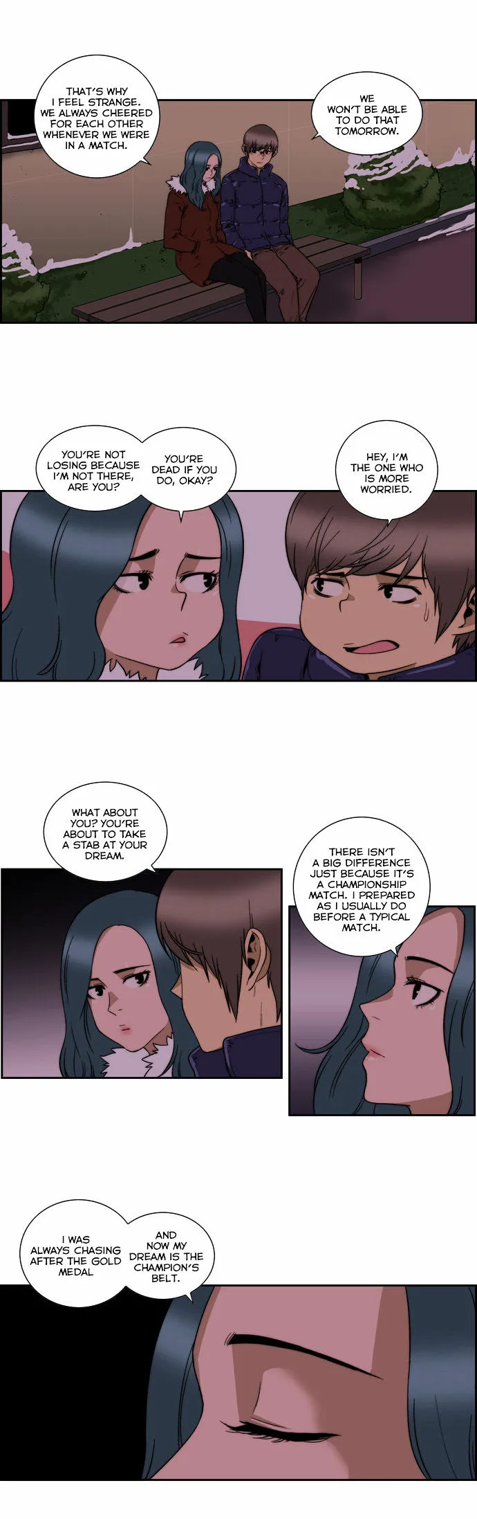 Read Green Boy: Shouting to You chapter 126 image 8 on Lezhin