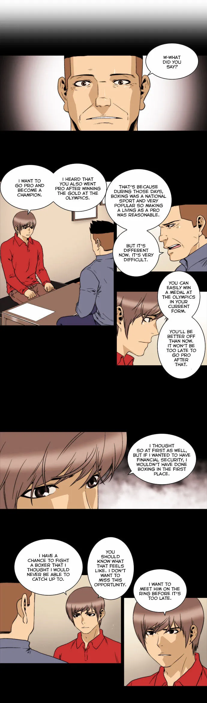 Read Green Boy: Shouting to You chapter 134 image 1 on Lezhin