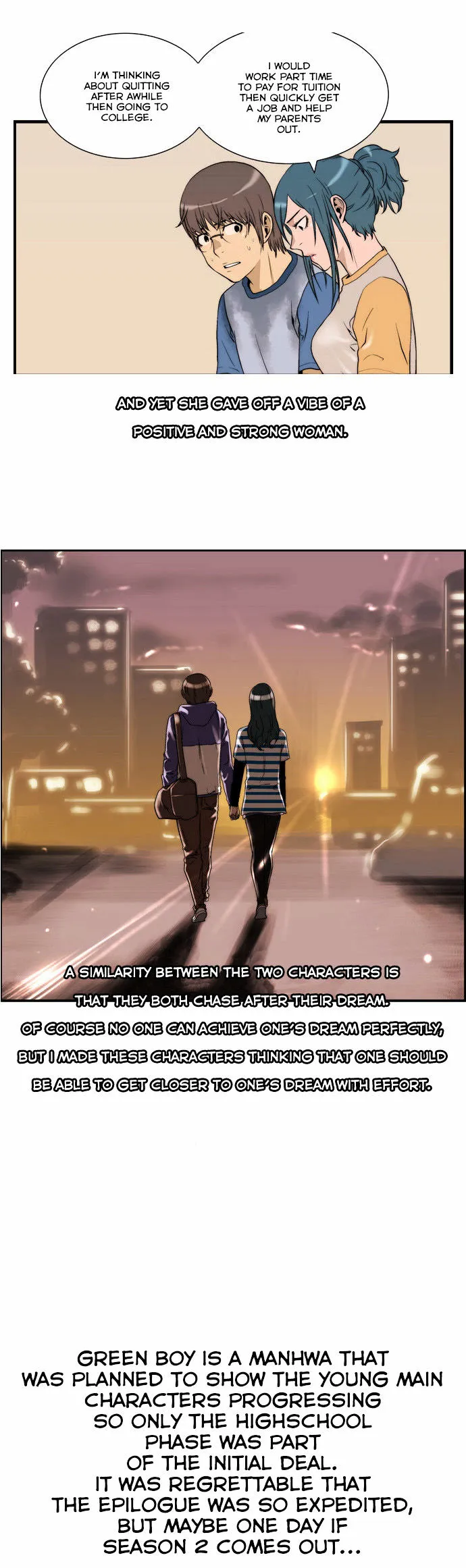 Read Green Boy: Shouting to You chapter 135 image 2 on Lezhin