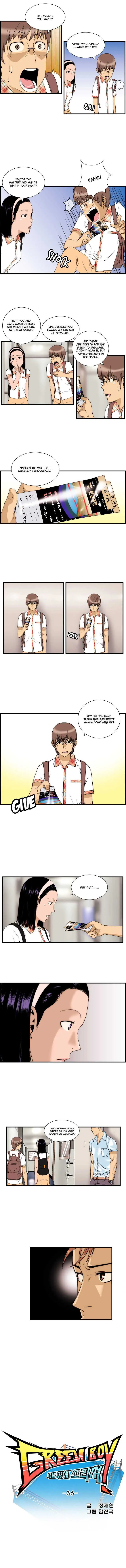 Read Green Boy: Shouting to You chapter 36 image 2 on Lezhin