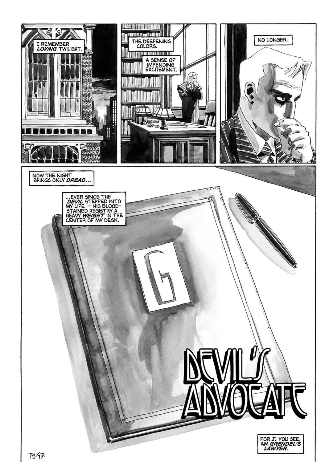 Read Grendel chapter 2 image 4 on Lezhin