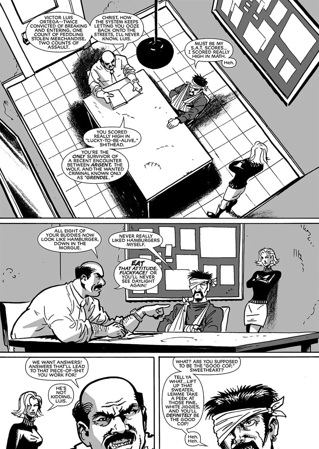 Read Grendel chapter 40 image 15 on Lezhin
