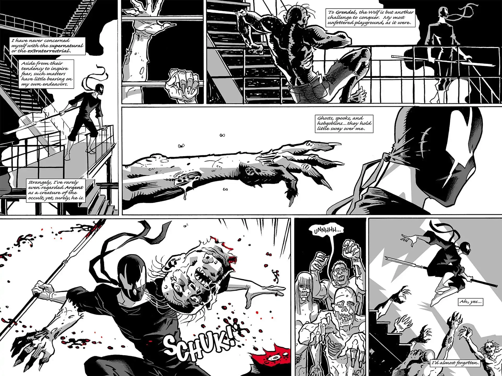 Read Grendel chapter 40 image 33 on Lezhin