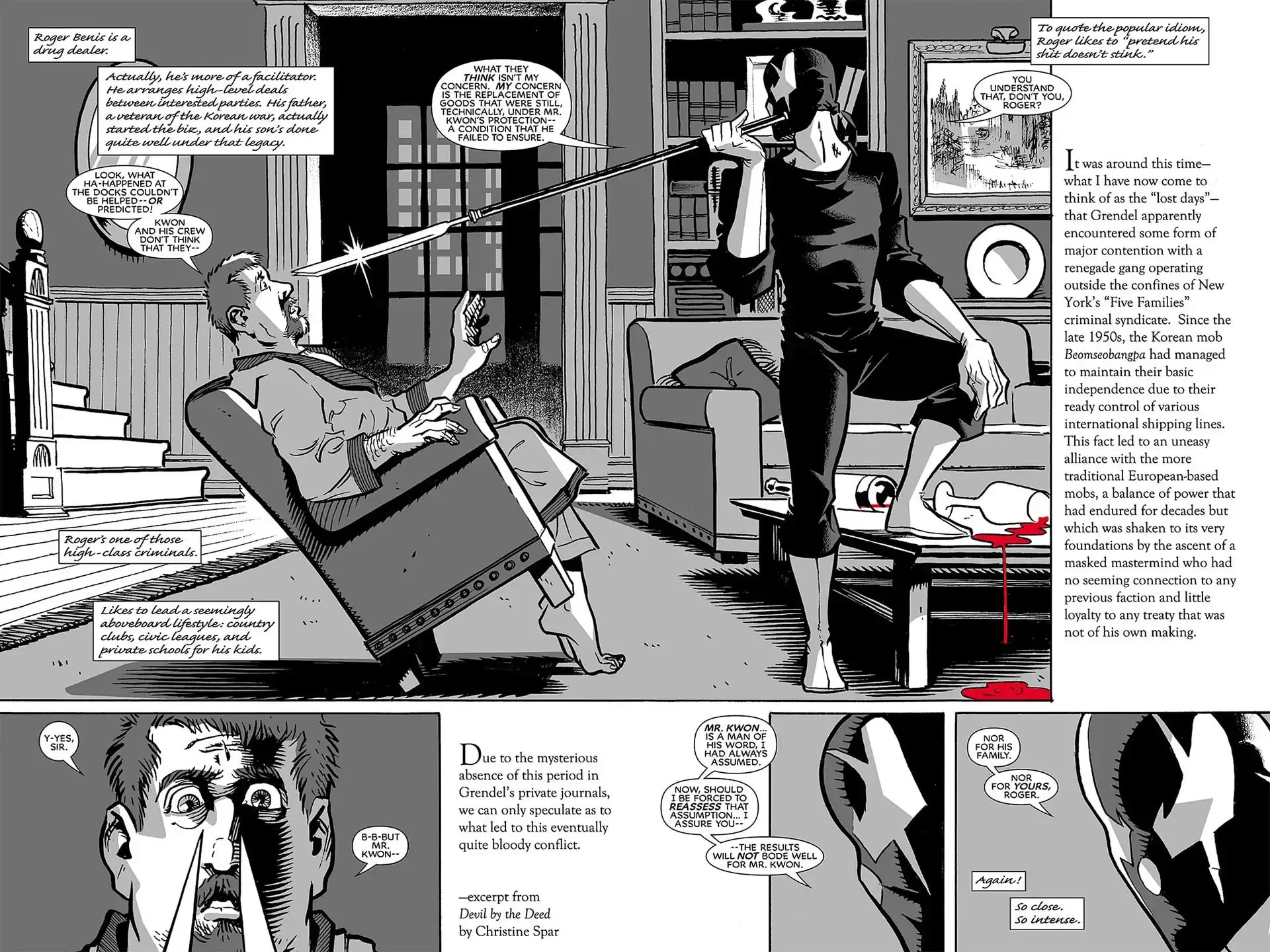 Read Grendel chapter 40 image 8 on Lezhin
