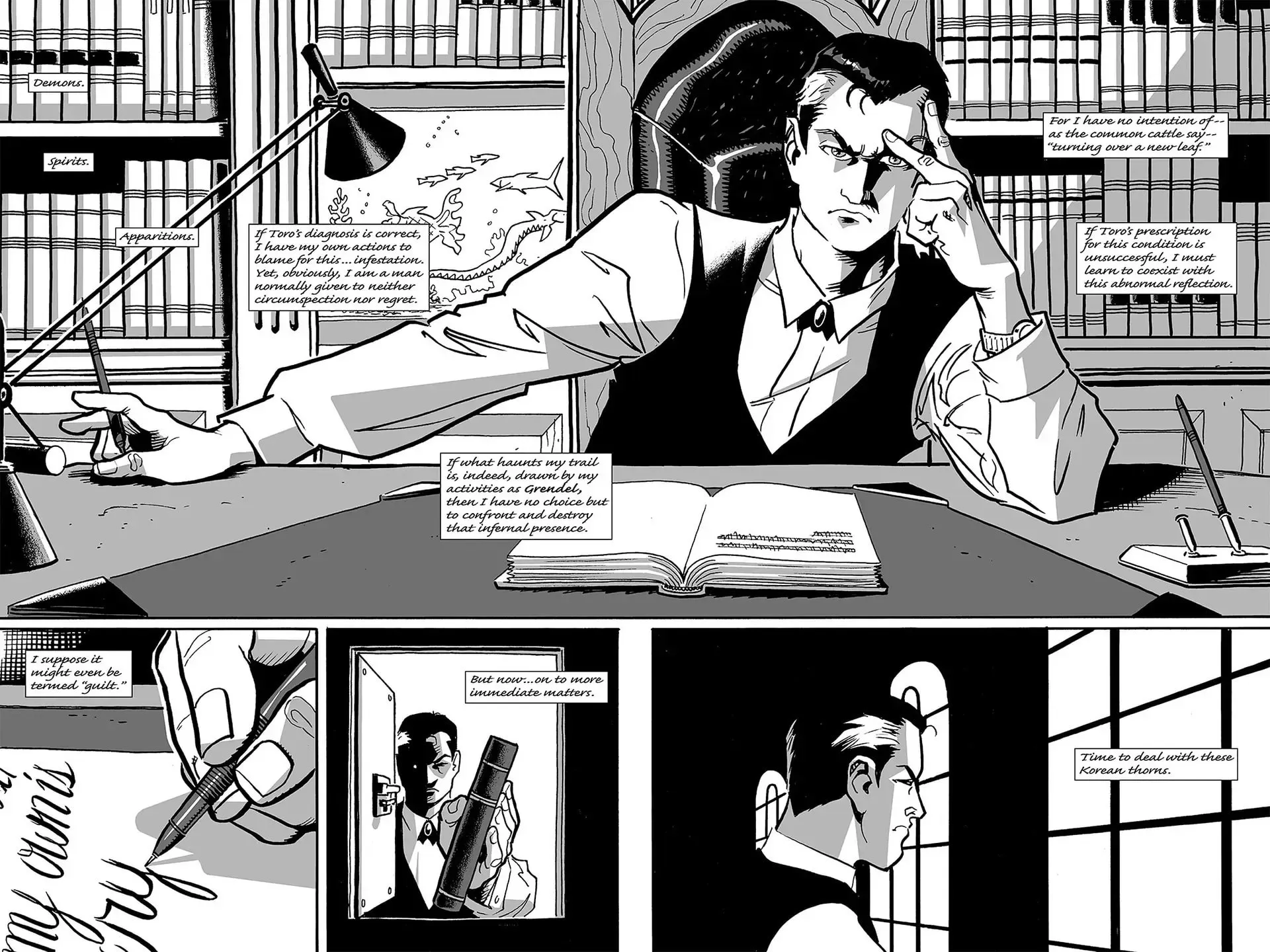 Read Grendel chapter 41 image 28 on Lezhin