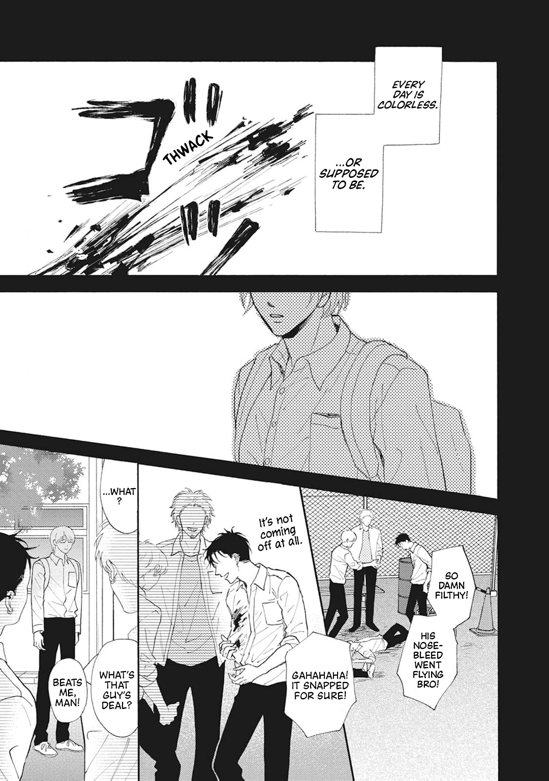 Read Grey and Red chapter 1 image 10 on Lezhin