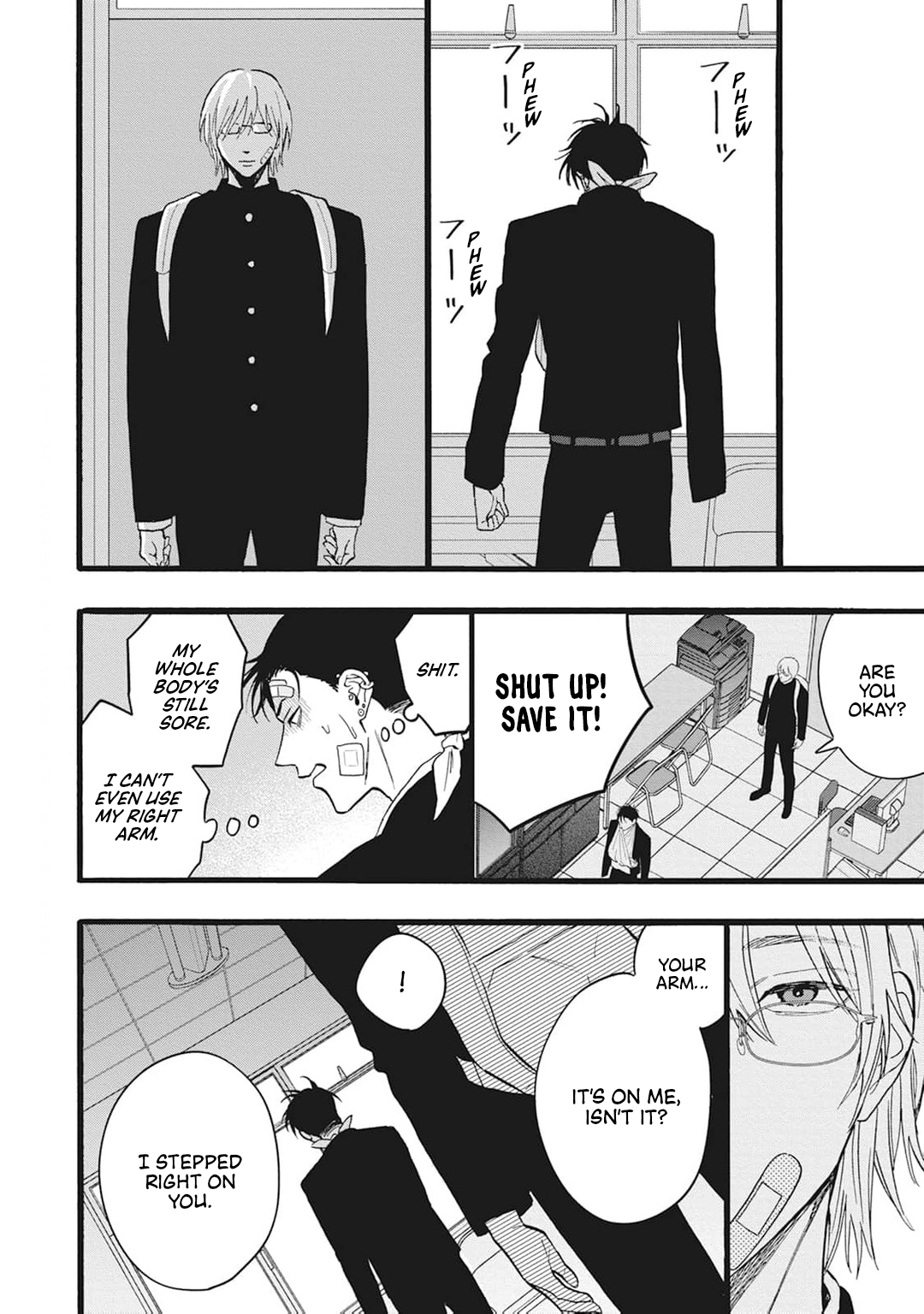 Read Grey and Red chapter 2 image 8 on Lezhin