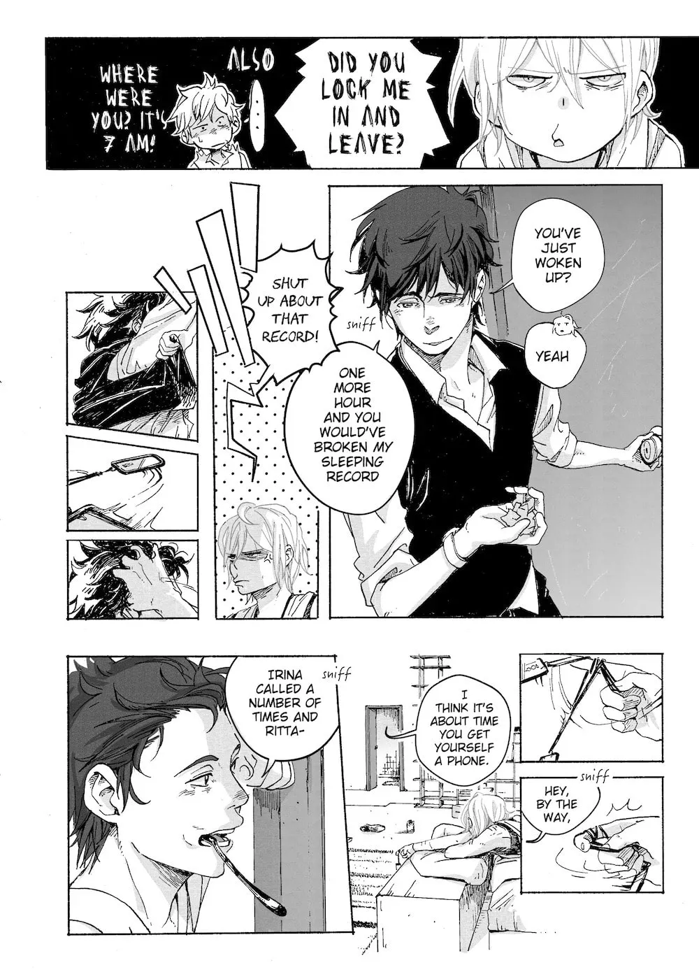Read Grey is... chapter 41 image 7 on Lezhin