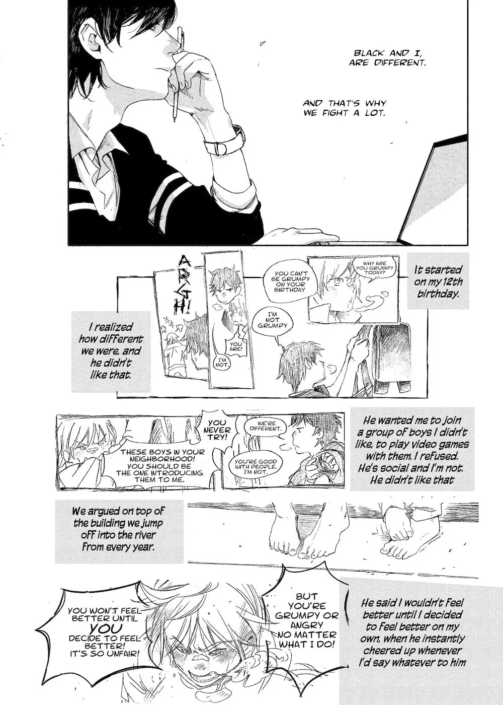 Read Grey is... chapter 51 image 1 on Lezhin