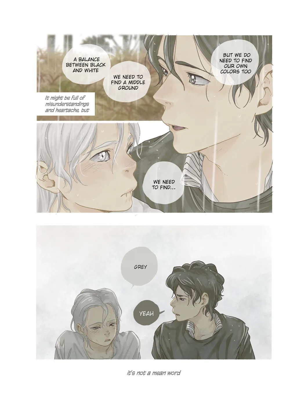 Read Grey is... chapter 56 image 31 on Lezhin