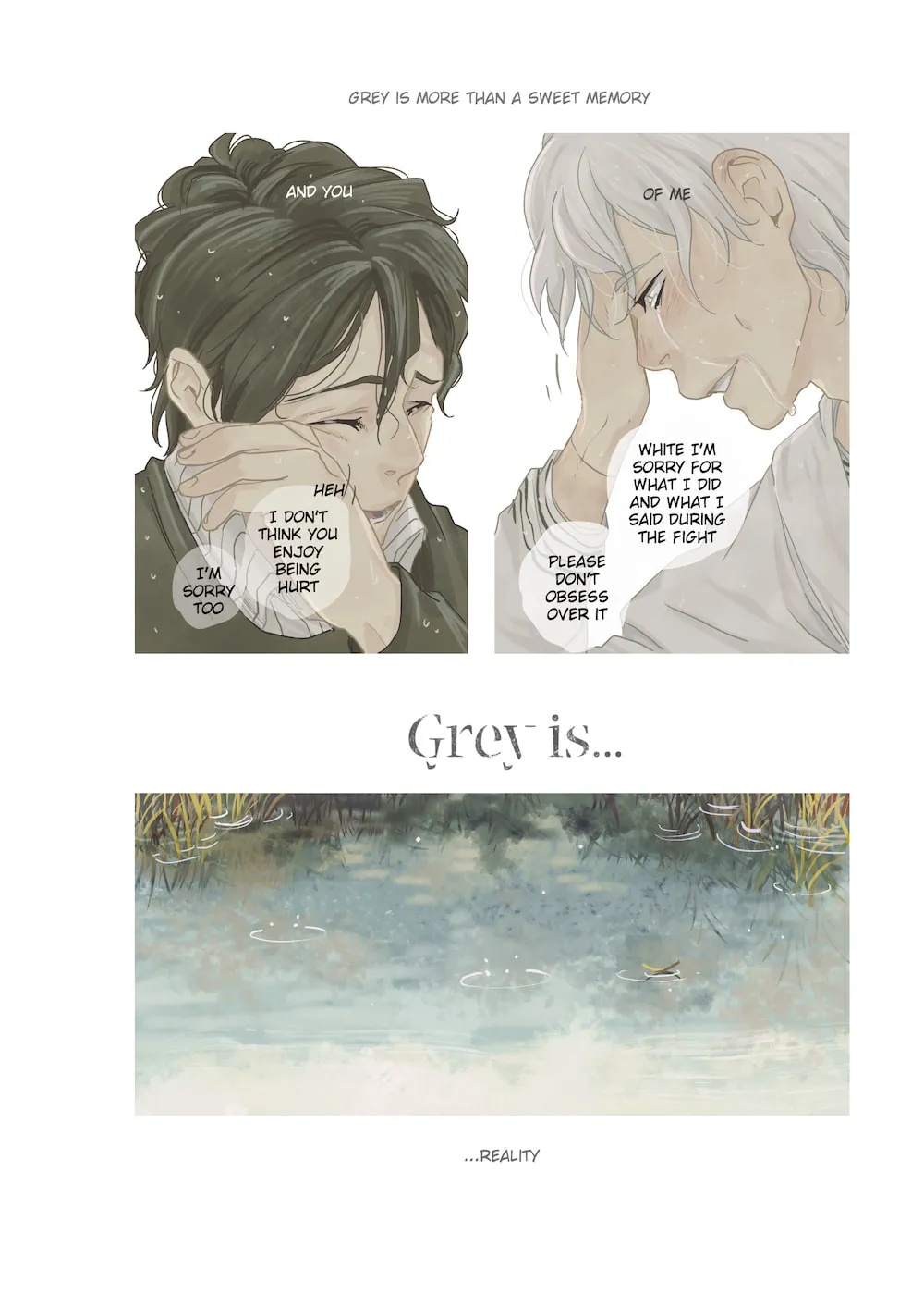 Read Grey is... chapter 56 image 33 on Lezhin
