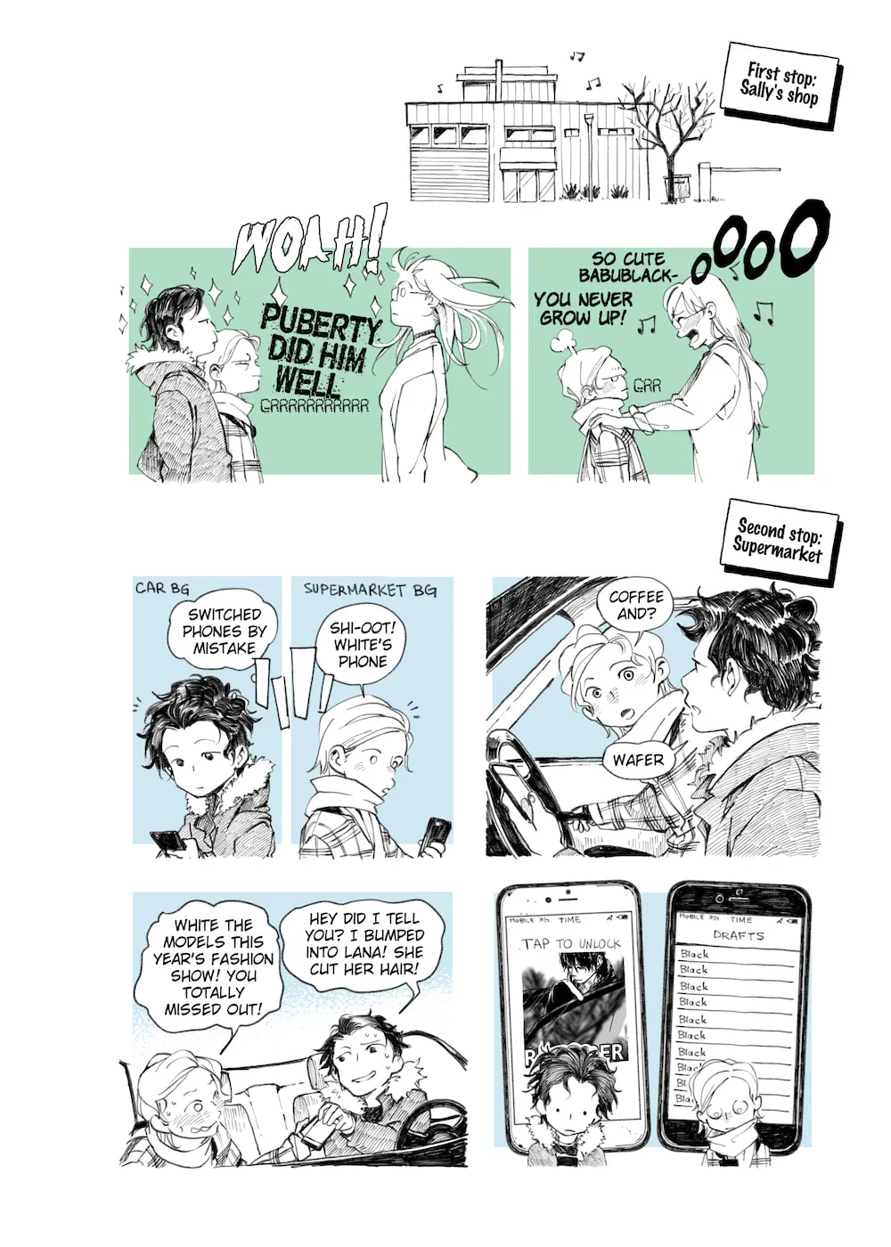 Read Grey is... chapter 56 image 37 on Lezhin