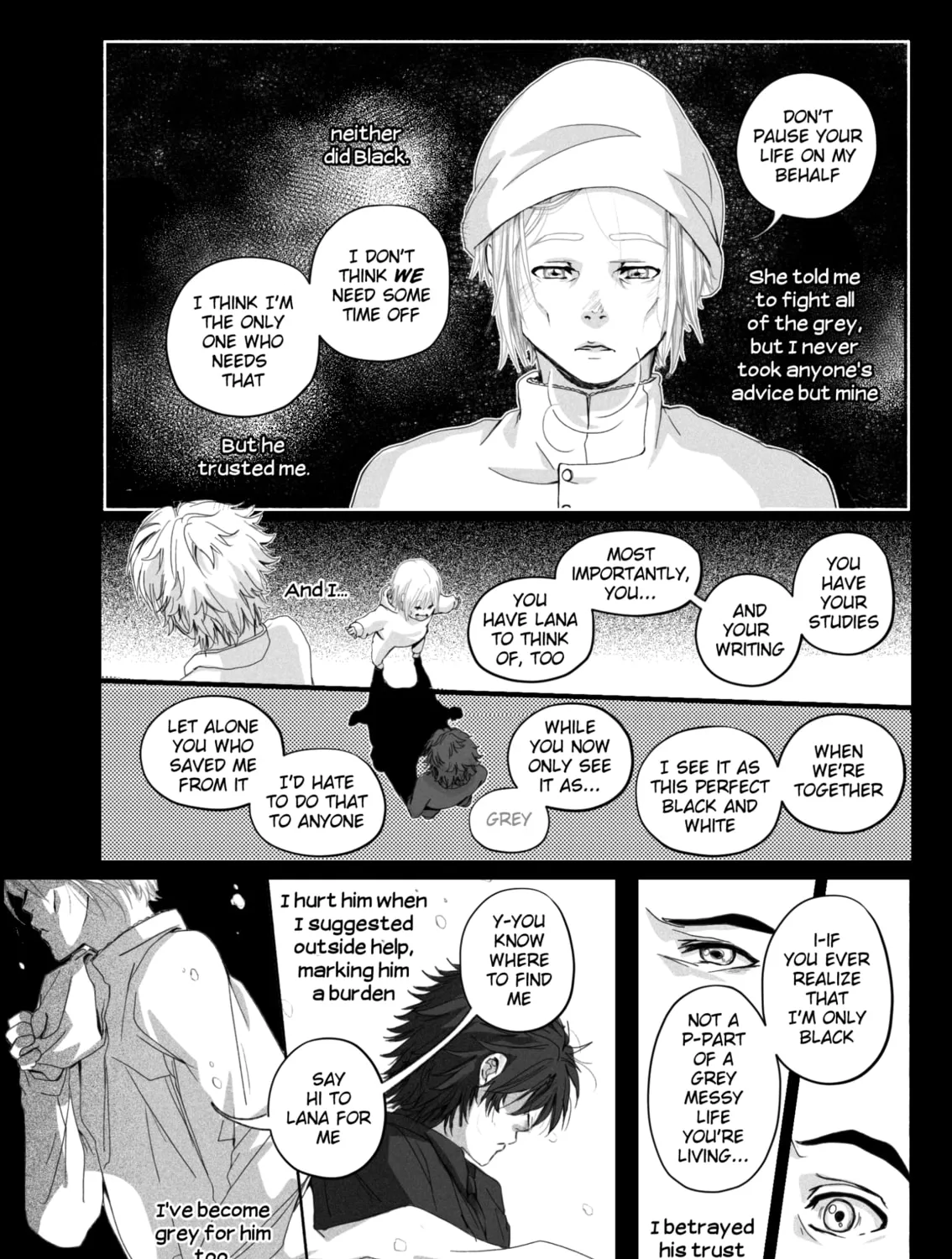 Read Grey is... chapter 9 image 42 on Lezhin