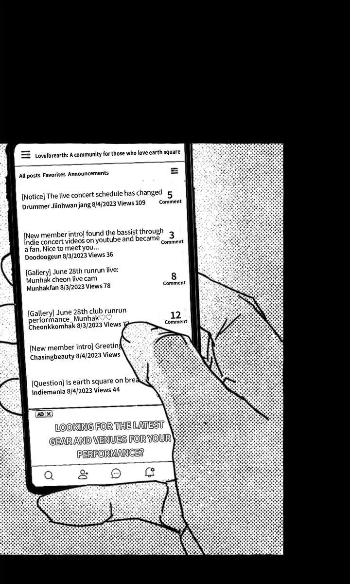 Read Groupie Sweetie chapter 18 image 25 on Lezhin