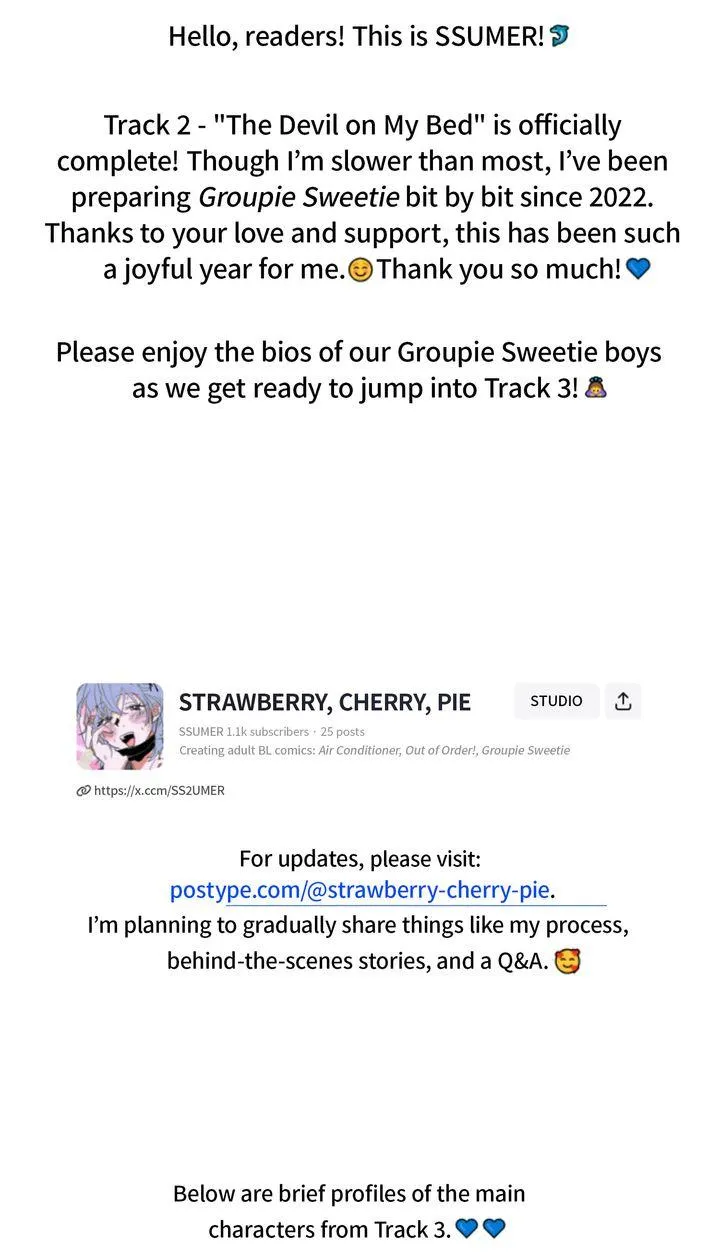 Read Groupie Sweetie chapter 27 image 1 on Lezhin