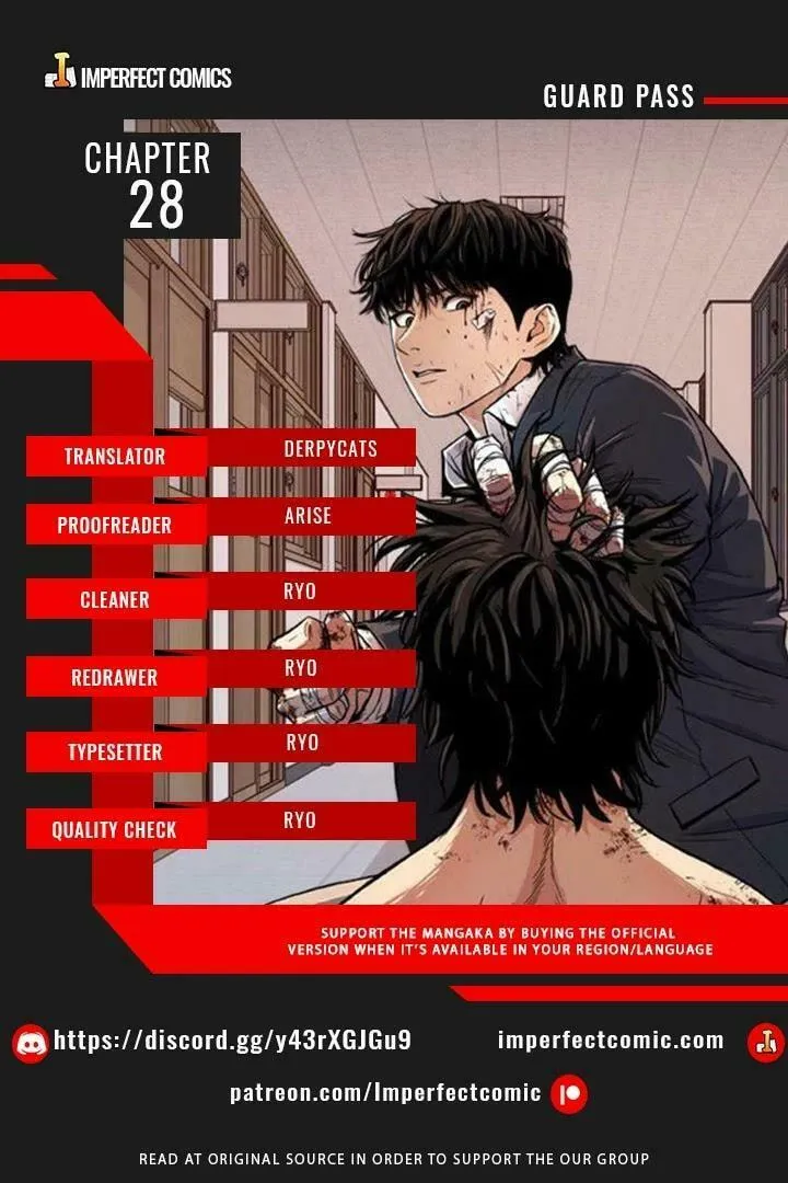 Read Guard Pass chapter 28 image 0 on Lezhin