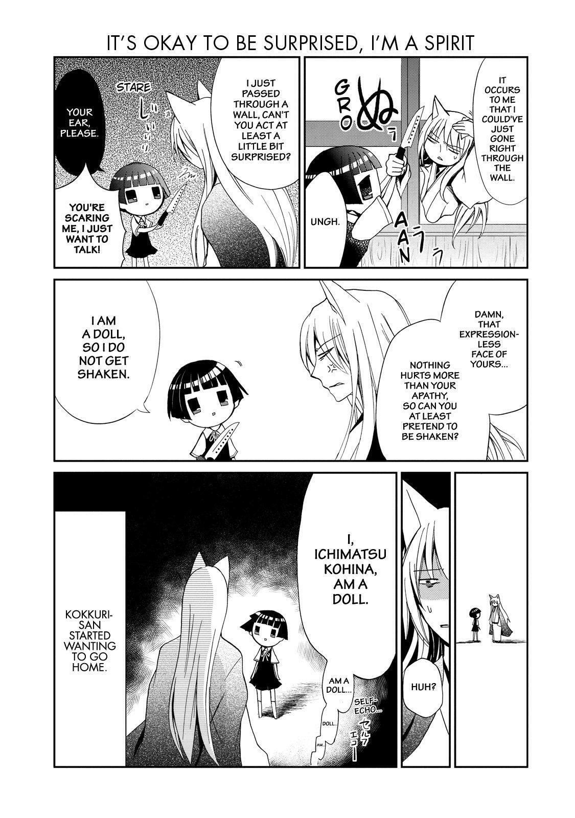 Gugure! Kokkuri-san Chapter 0.1 page 8 - 