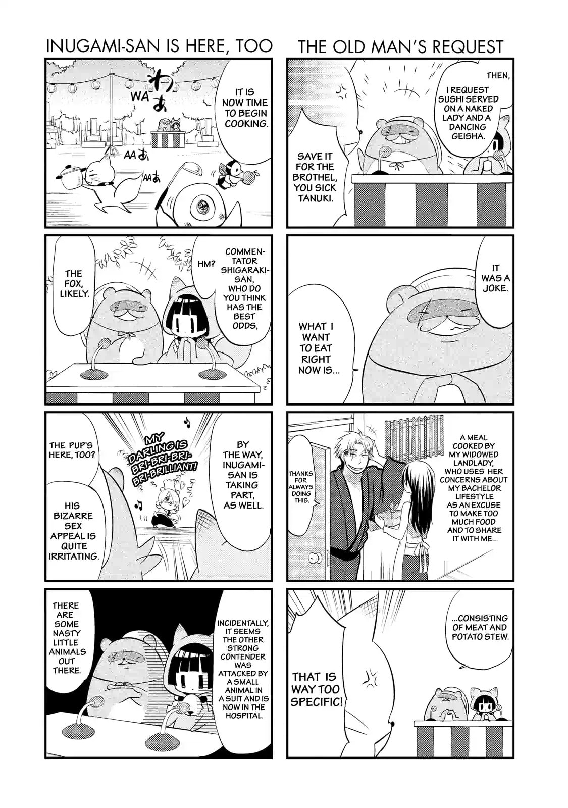 Gugure! Kokkuri-san Chapter 40.1 page 4 - 