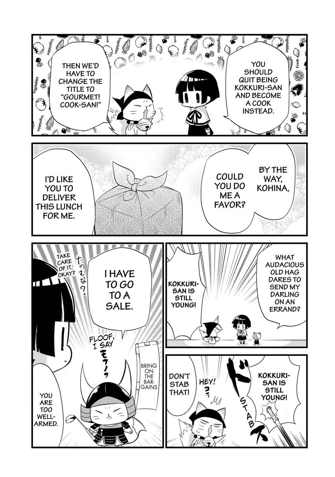 Gugure! Kokkuri-san Chapter 87.2 page 4 - 