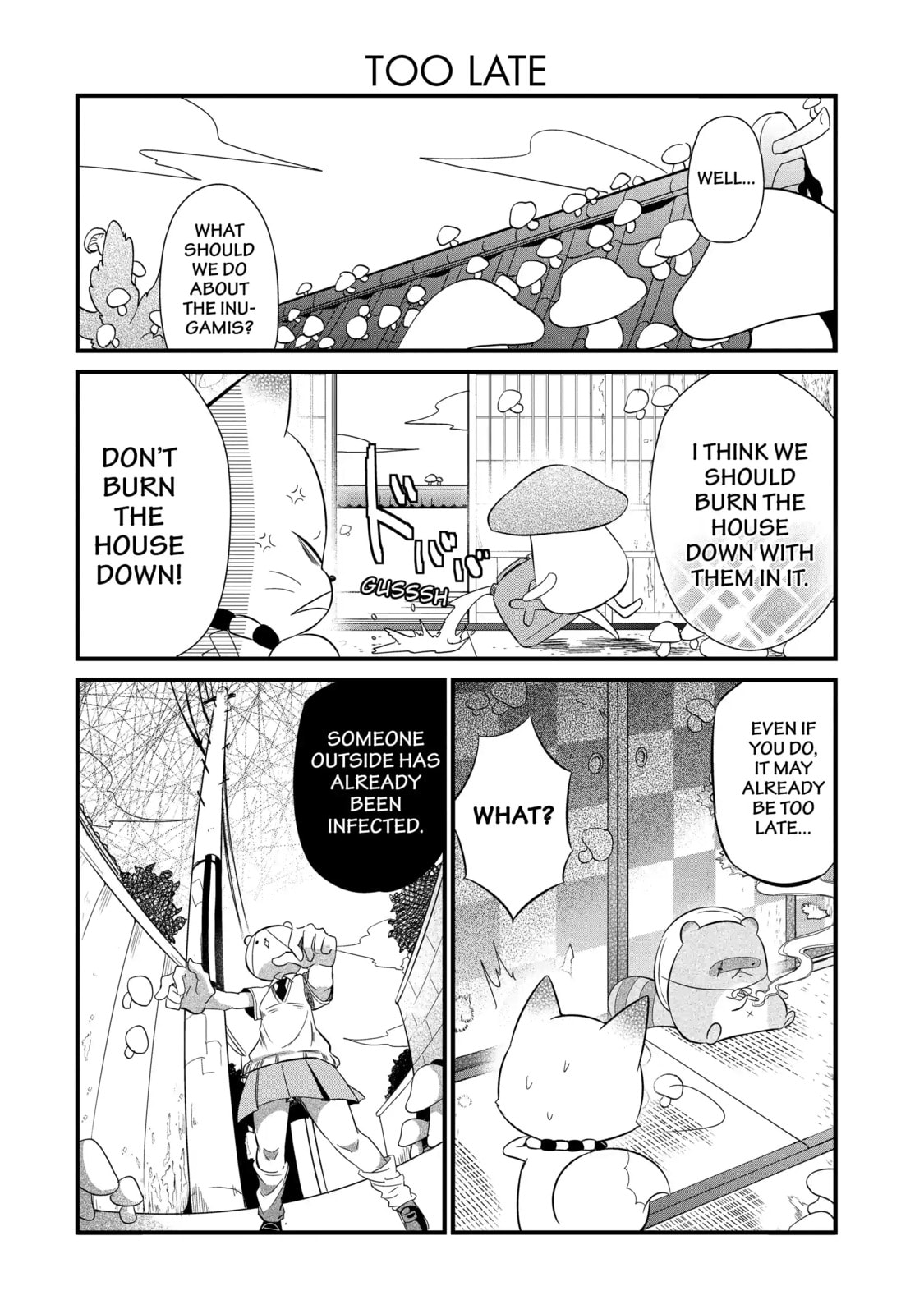 Gugure! Kokkuri-san Chapter 89.2 page 4 - 