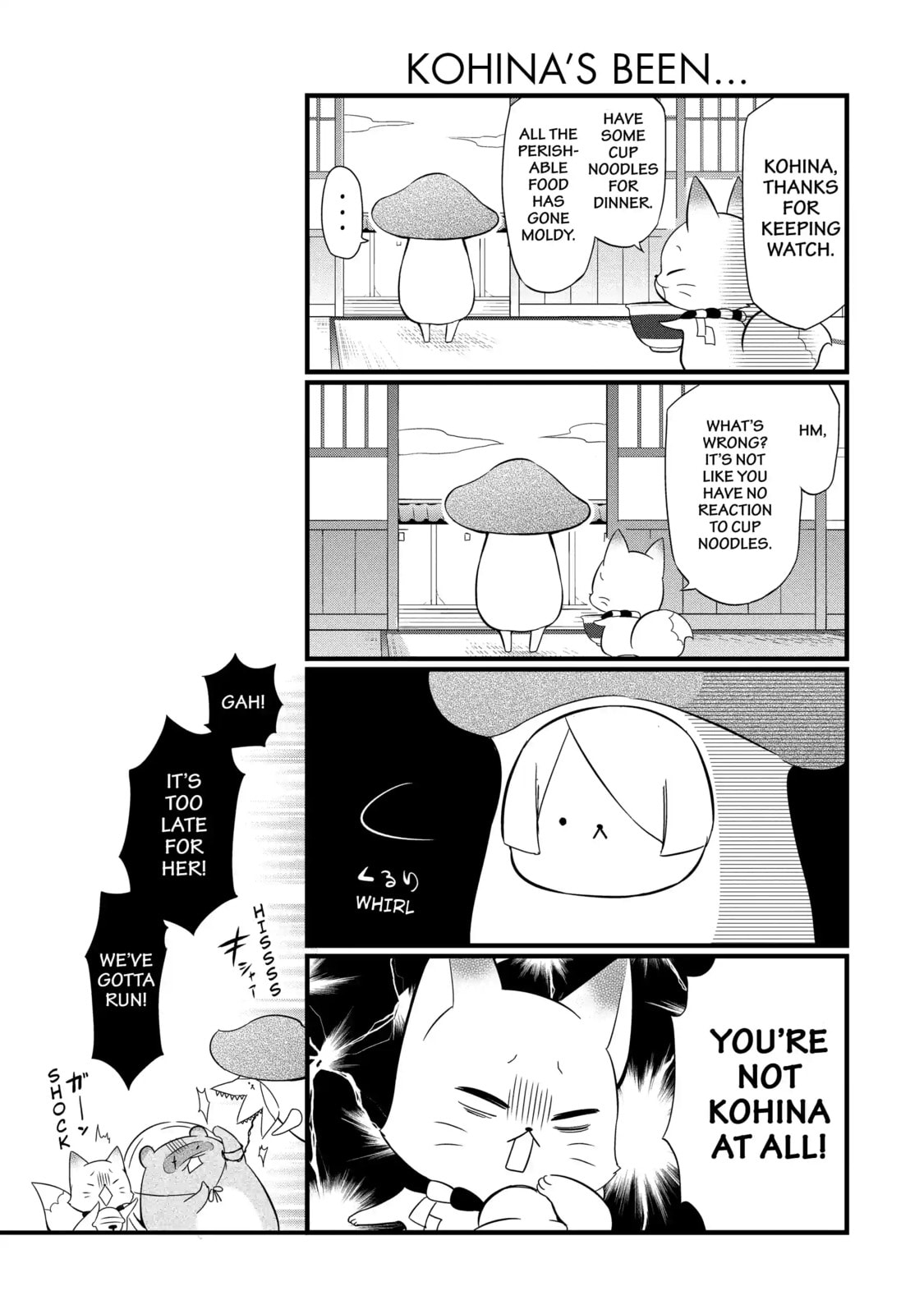 Gugure! Kokkuri-san Chapter 89.2 page 7 - 