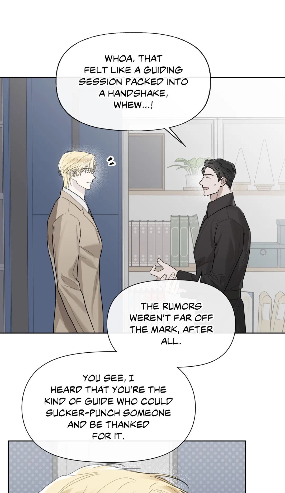 Read Guiding Hazard chapter 24.1 image 18 on Lezhin