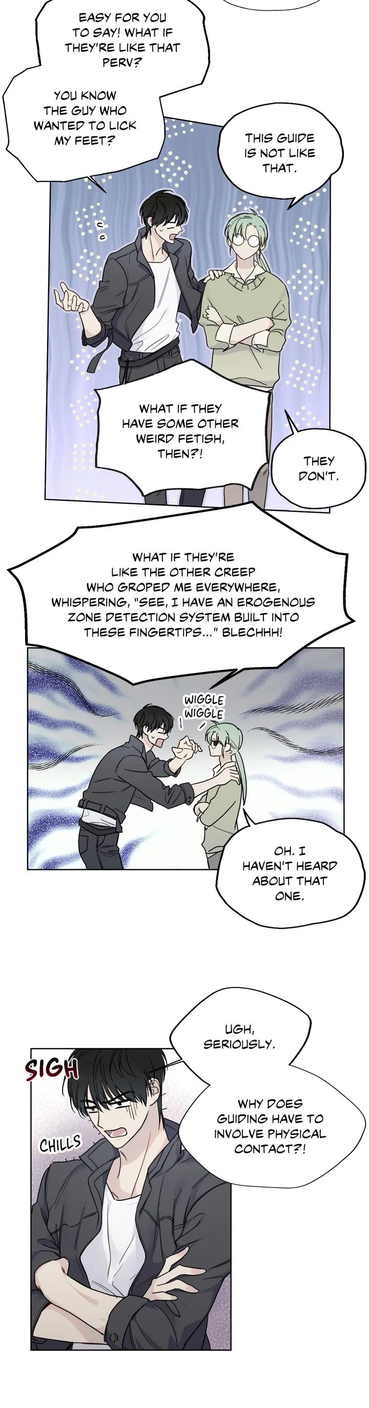 Read Guiding Hazard chapter 8.2 image 33 on Lezhin