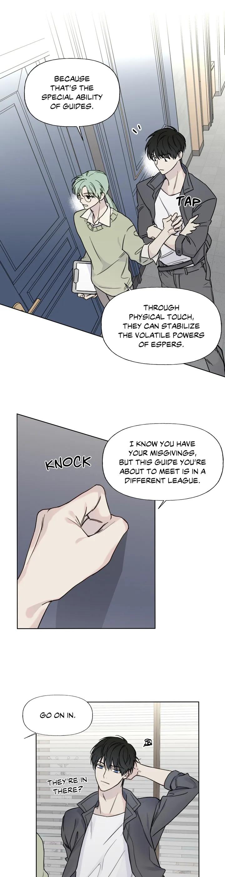 Read Guiding Hazard chapter 8.2 image 34 on Lezhin