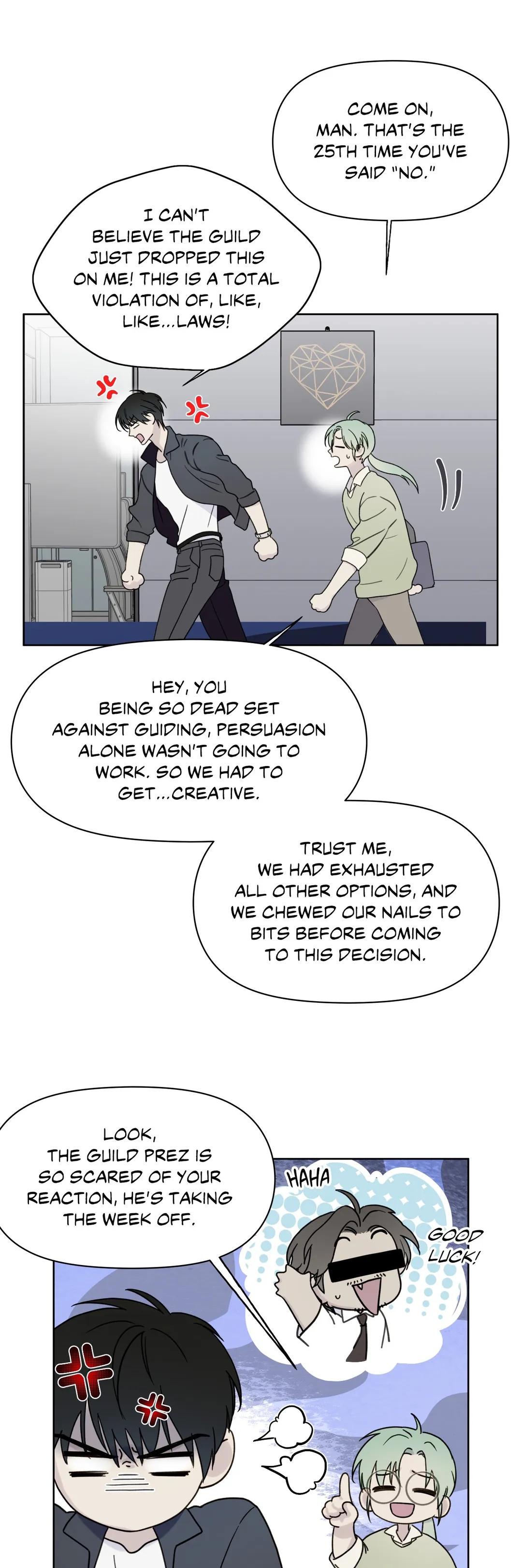 Read Guiding Hazard chapter 8.3 image 27 on Lezhin