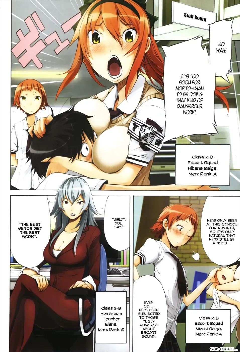 Read Gun Clover chapter 1 image 3 on Lezhin