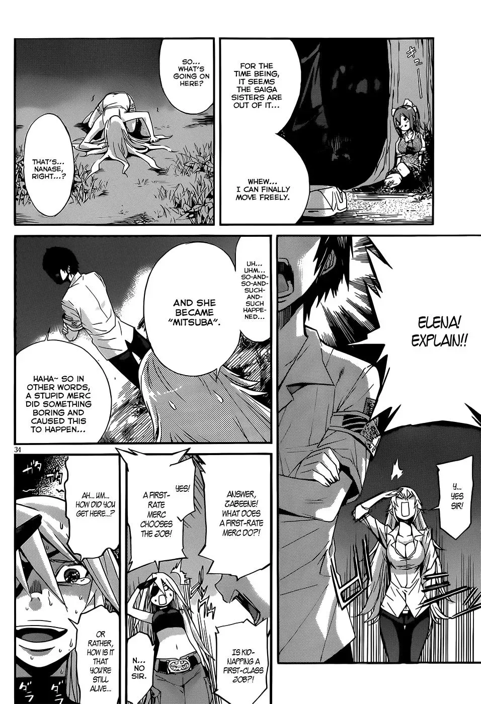 Read Gun Clover chapter 1 image 35 on Lezhin