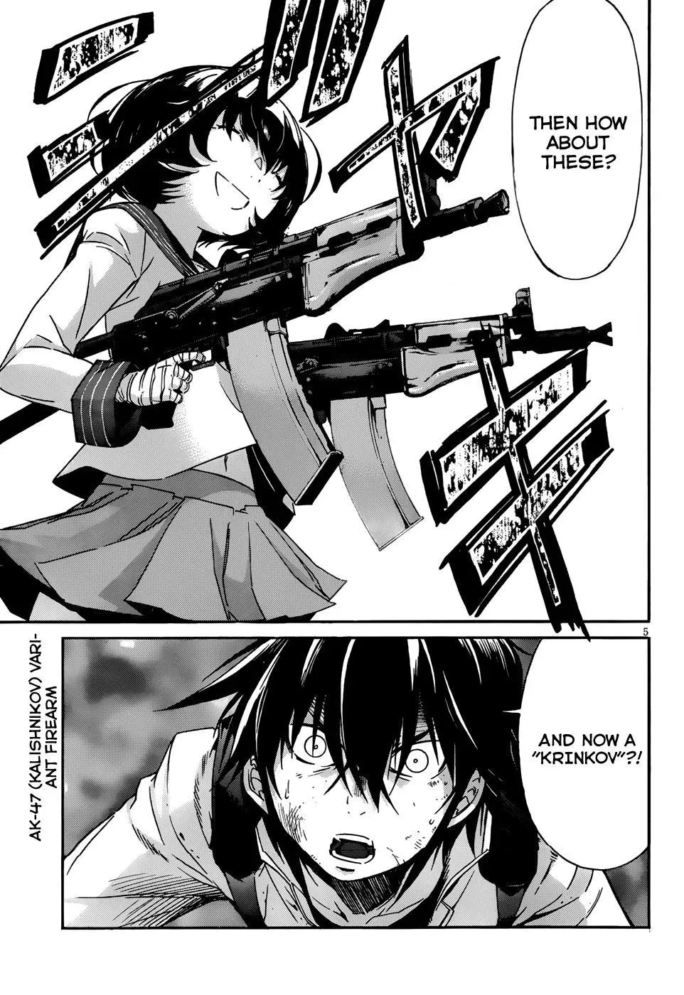 Read Gun Clover chapter 13 image 5 on Lezhin