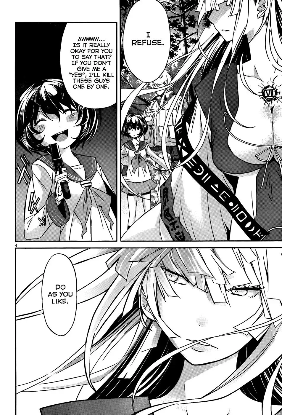 Read Gun Clover chapter 14 image 4 on Lezhin