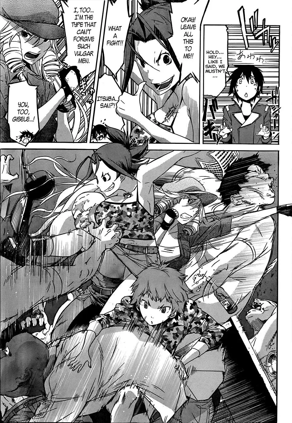 Read Gun Clover chapter 17 image 11 on Lezhin