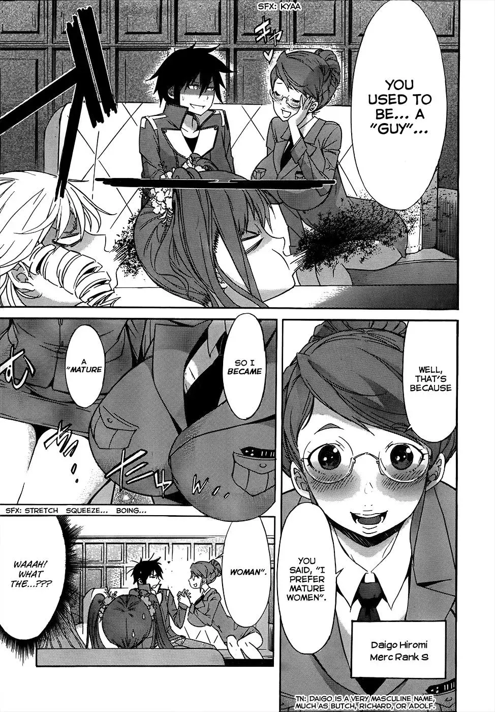 Read Gun Clover chapter 17 image 17 on Lezhin