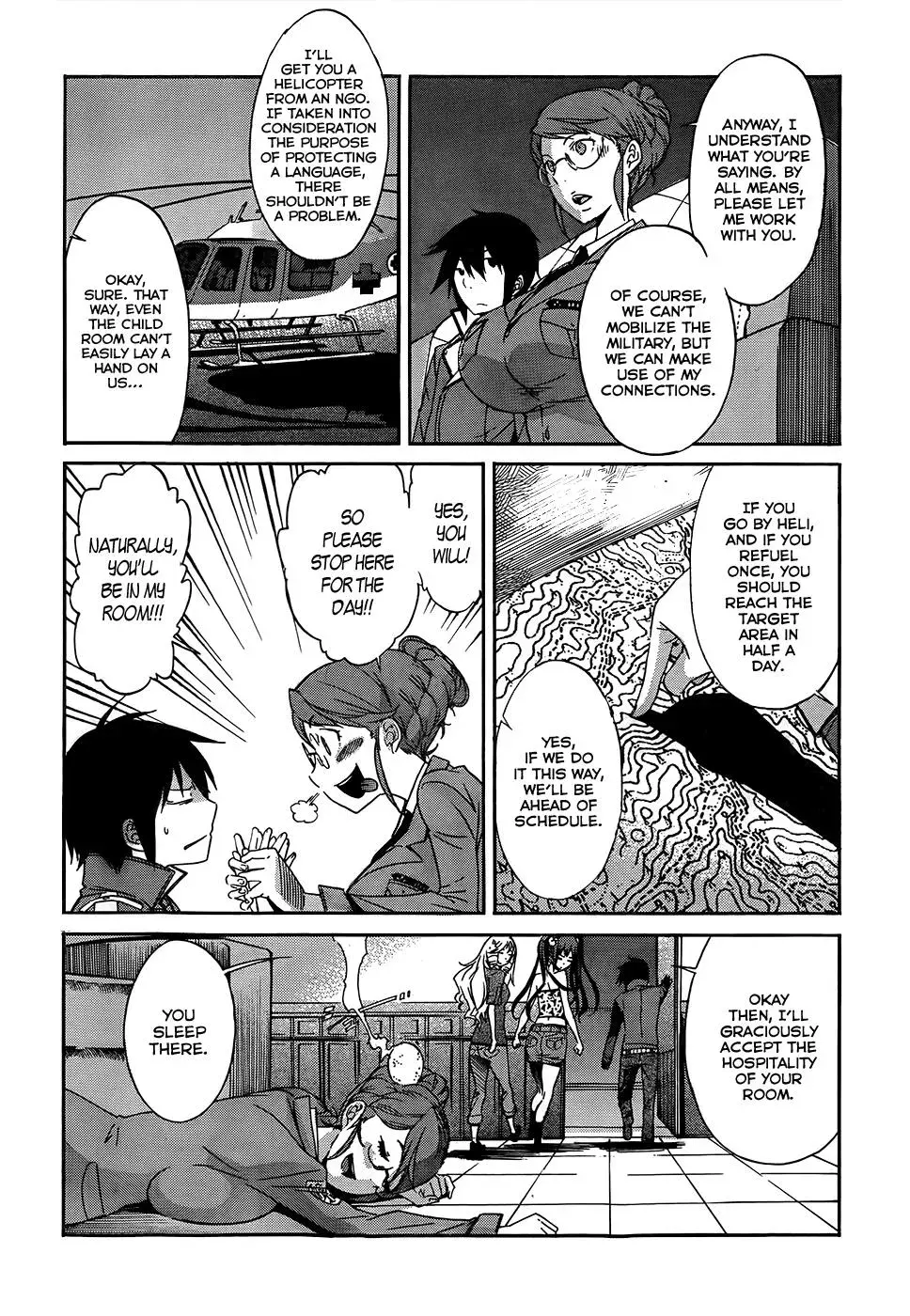 Read Gun Clover chapter 17 image 18 on Lezhin