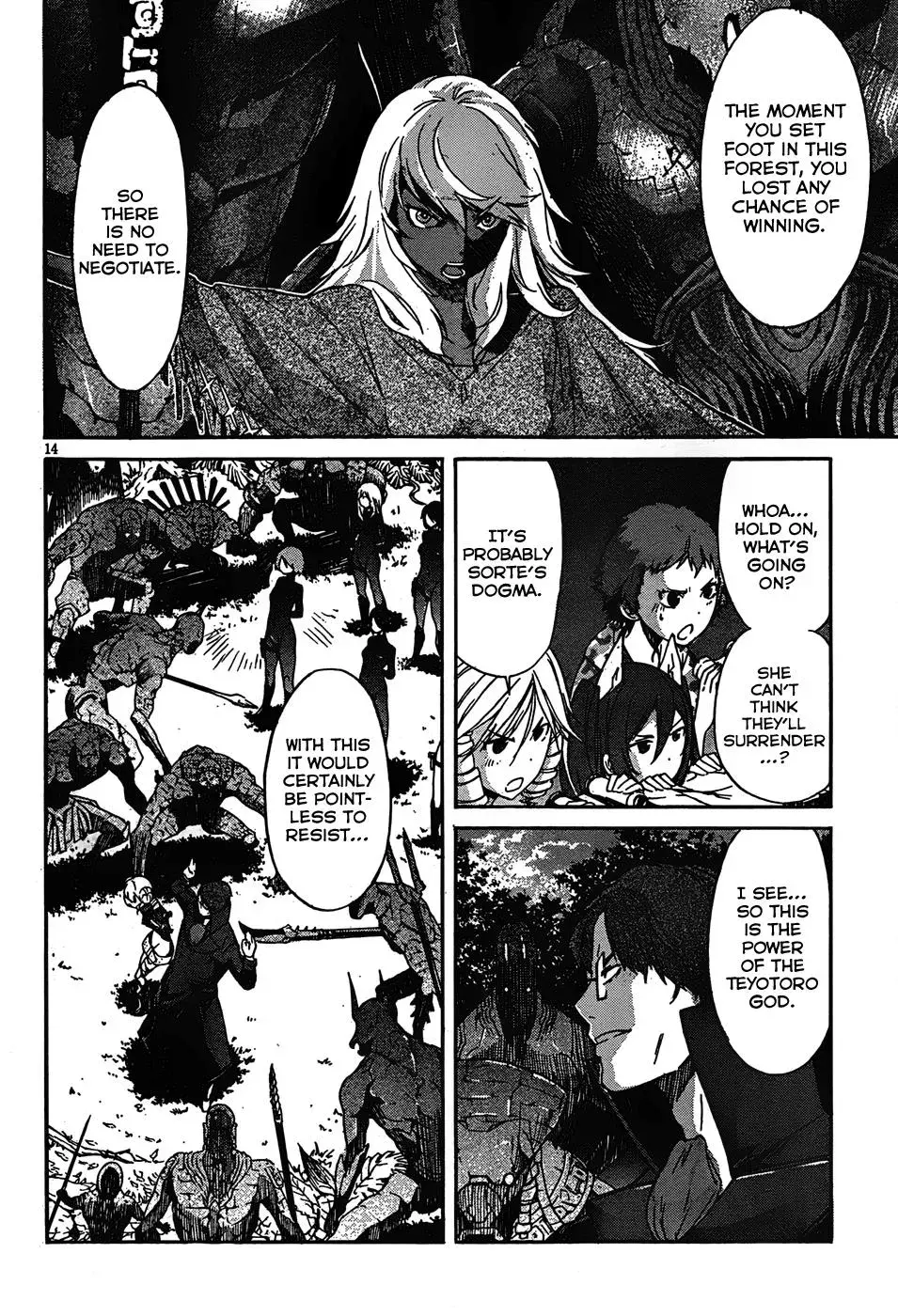 Read Gun Clover chapter 20 image 13 on Lezhin