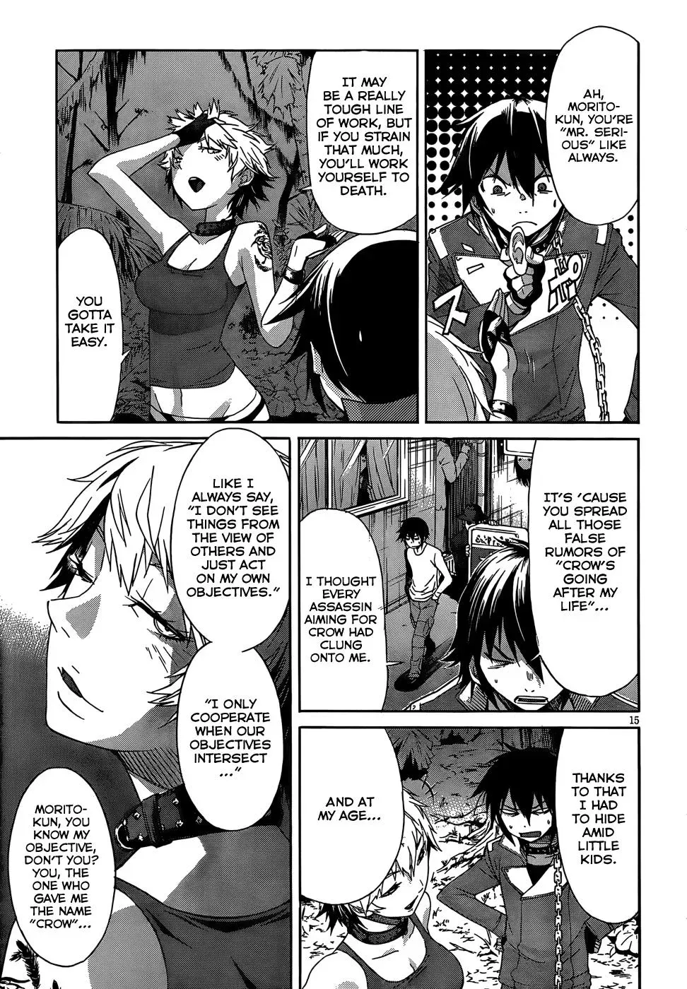 Read Gun Clover chapter 21 image 17 on Lezhin