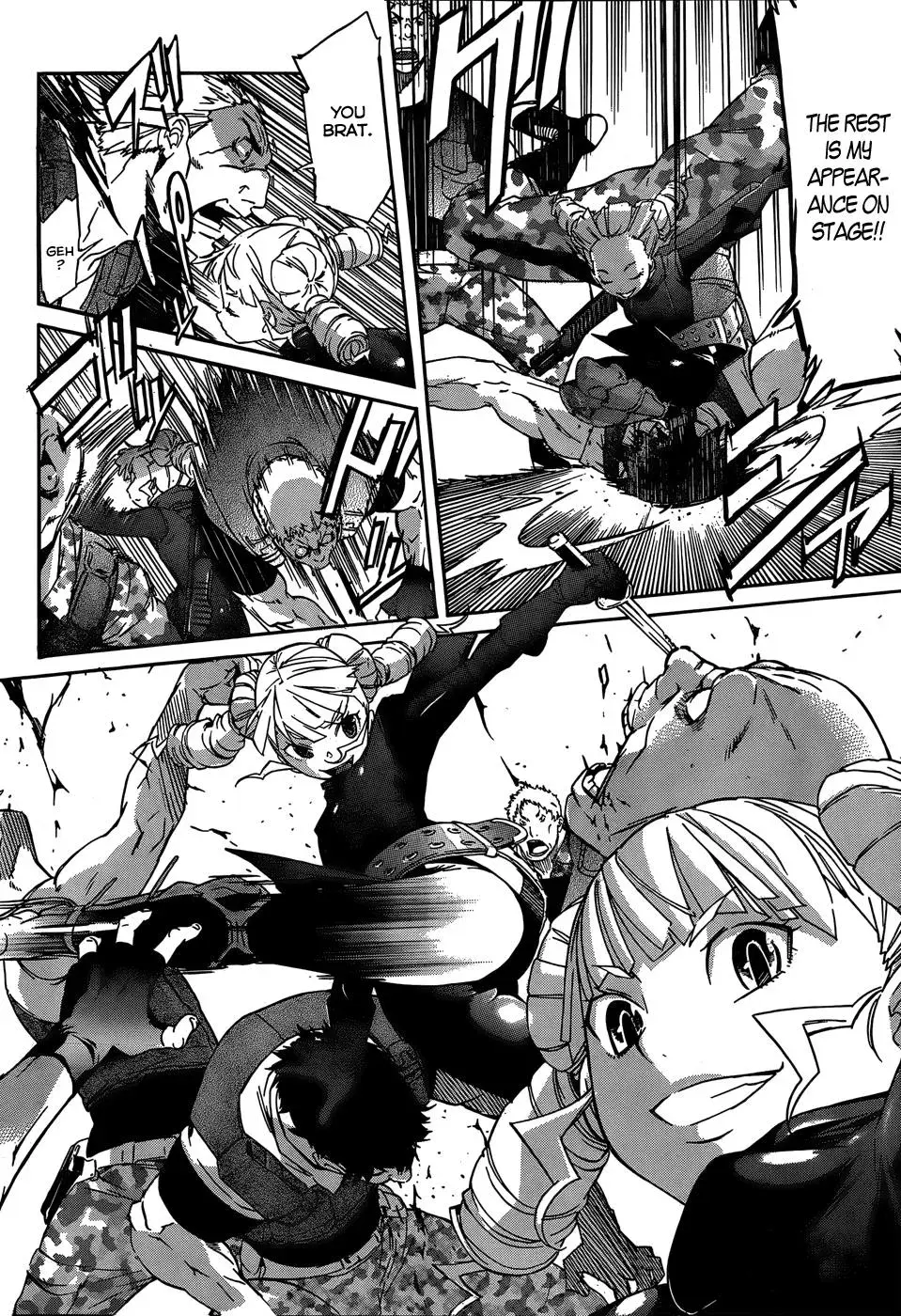 Read Gun Clover chapter 21 image 5 on Lezhin